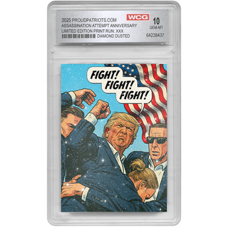 DIAMOND DUST Fight Fight Fight Collectible Trading Card - One Year Anniversary Special Edition (Only 100 Available)