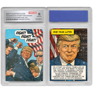 DIAMOND DUST Fight Fight Fight Collectible Trading Card - One Year Anniversary Special Edition (Only 100 Available)