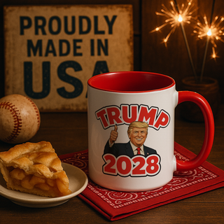Trump 2028 “Thumbs Up” Mug – 11oz & 15oz