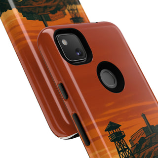 Alligator Alcatraz Hard Shell Tough Phone Case