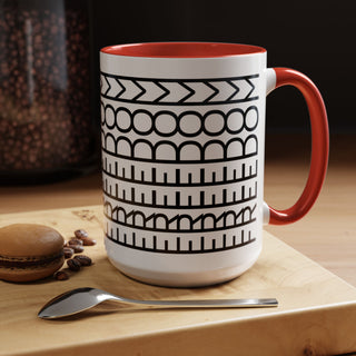 Hidden Message "FREEDOM" Coffee Mug (15oz)