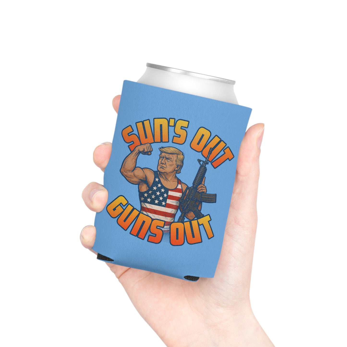 Sun's Out Guns Out Can Koozie
