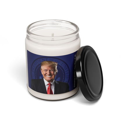 President Trump Portrait Scented Soy Candle, 9oz