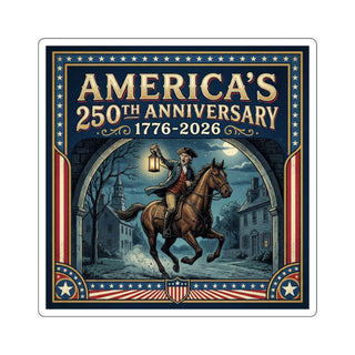All 18 America 250th Anniversary Stickers (Save 25%)