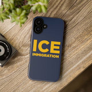 ICE Immigration Hard Shell Tough Phone Case