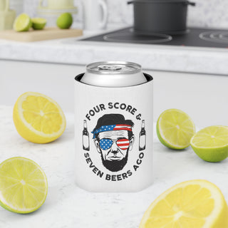 Four Score Seven Beers Ago Can Koozie