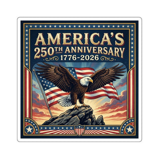 All 18 America 250th Anniversary Stickers (Save 25%)