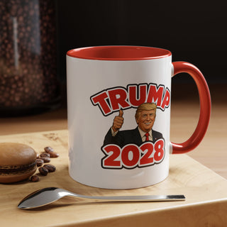 Trump 2028 “Thumbs Up” Mug – 11oz & 15oz