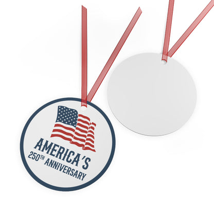 America's 250th Anniversary Christmas Tree Ornament