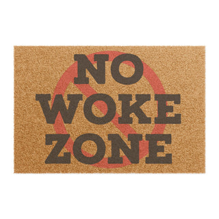 No Woke Zone - Patriotic Doormat