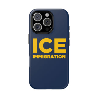 ICE Immigration Hard Shell Tough Phone Case
