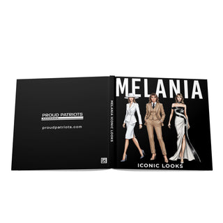 MELANIA: Iconic Looks Hardcover Fashion Book