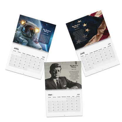 2025 Wall Calendar - This Month in American History