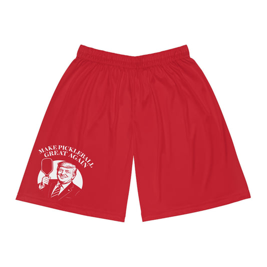 Make Pickleball Great Again Athletic Shorts