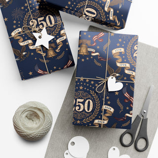 America's 250th Anniversary Gift Wrapping Paper