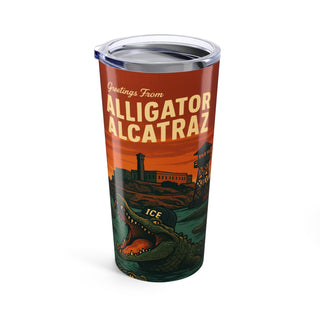 Alligator Alcatraz 20oz Tumbler
