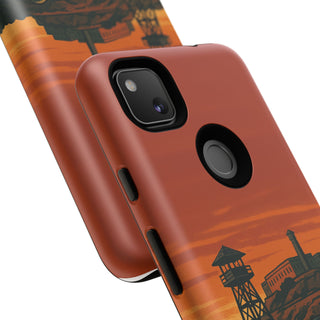 Alligator Alcatraz Hard Shell Tough Phone Case