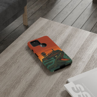 Alligator Alcatraz Hard Shell Tough Phone Case