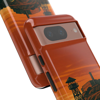 Alligator Alcatraz Hard Shell Tough Phone Case