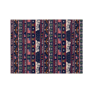 USA 250th Sweater Style Microfiber Blanket