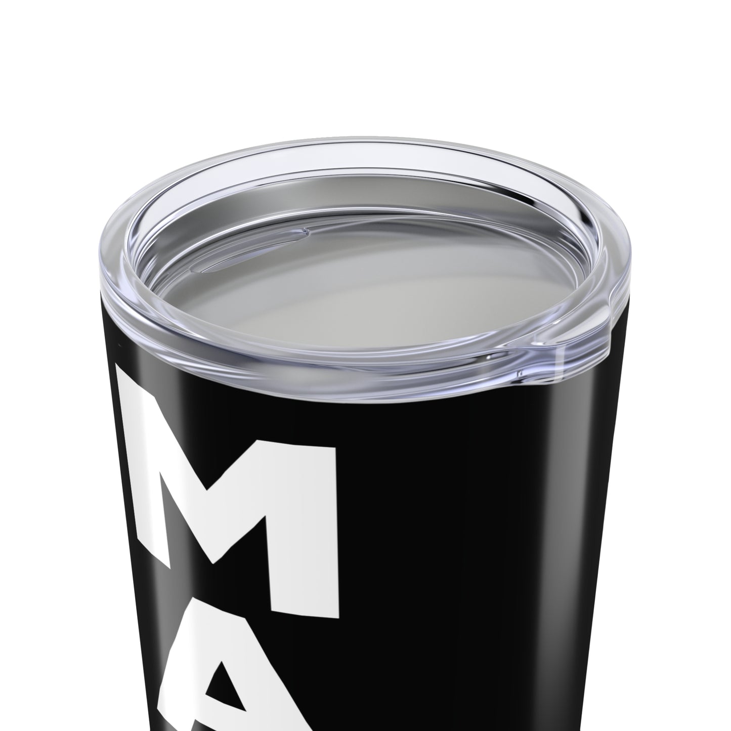 MAGA Black and White Tumbler 20oz