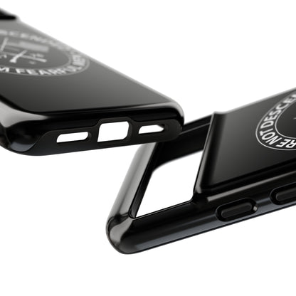 We Are Not Descended From Fearful Men Hard Shell Tough Phone Case