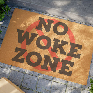 No Woke Zone - Patriotic Doormat