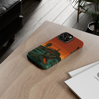 Alligator Alcatraz Hard Shell Tough Phone Case