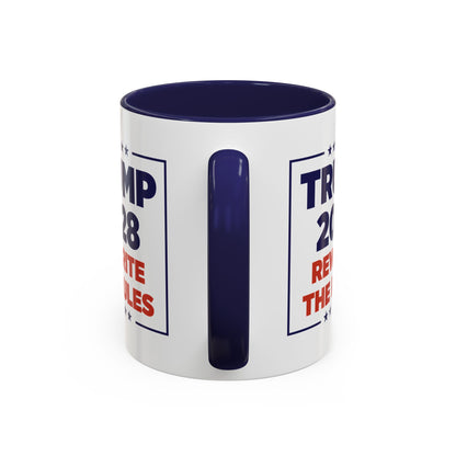 Trump 2028 “Rewrite the Rules” Mug – 11oz & 15oz