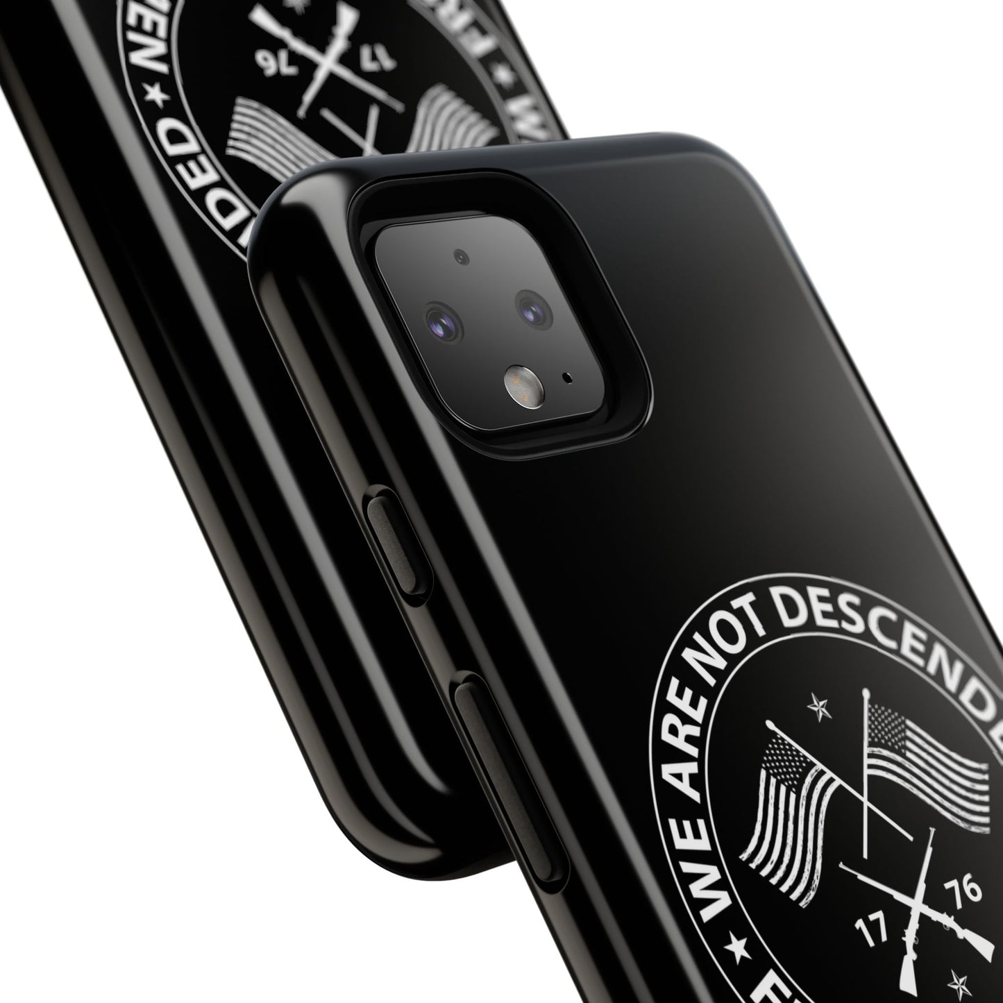 We Are Not Descended From Fearful Men Hard Shell Tough Phone Case