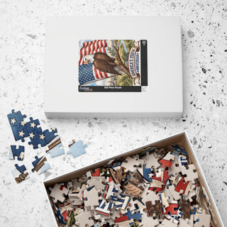 America's 250th Anniversary Eagle Puzzle - Patriotic Jigsaw