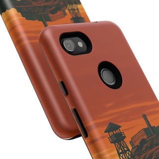 Alligator Alcatraz Hard Shell Tough Phone Case