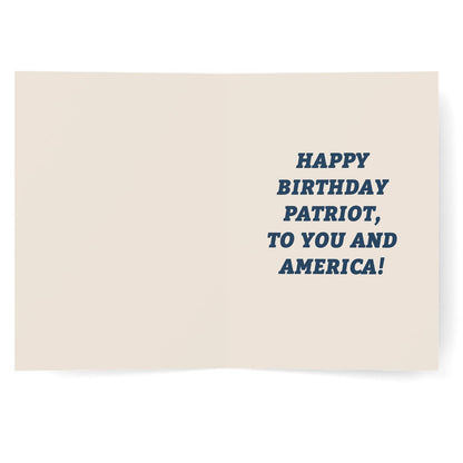 America's 250th Anniversary Birthday Card