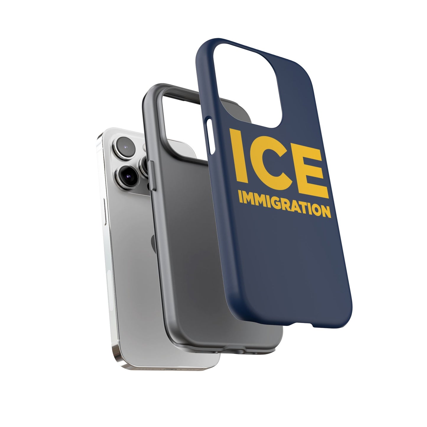 ICE Immigration Hard Shell Tough Phone Case