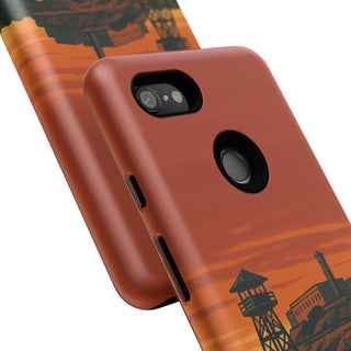 Alligator Alcatraz Hard Shell Tough Phone Case