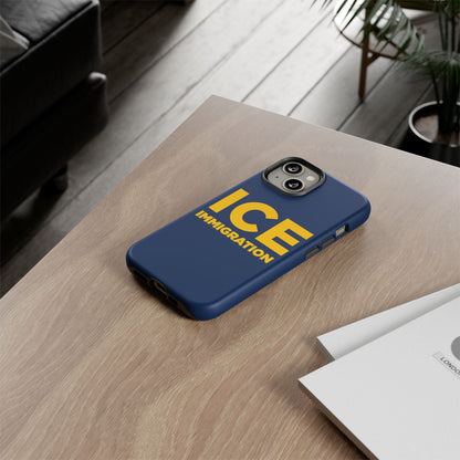 ICE Immigration Hard Shell Tough Phone Case