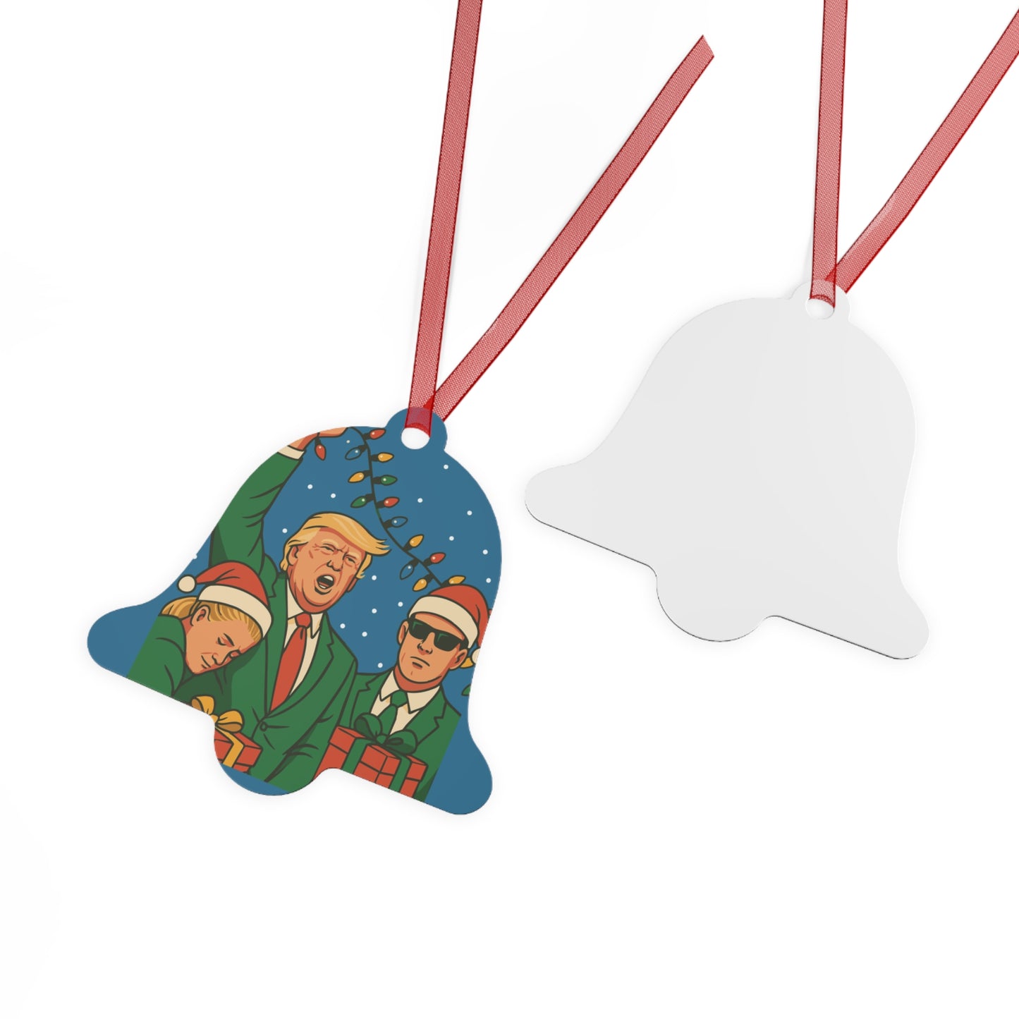 Famous Fight Pose Christmas Tree Ornament