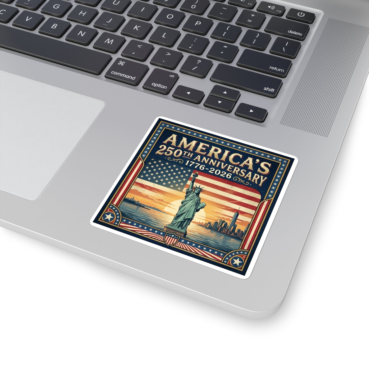 Statue of Liberty - America 250th Anniversary Square Sticker