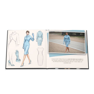MELANIA: Iconic Looks Hardcover Fashion Book