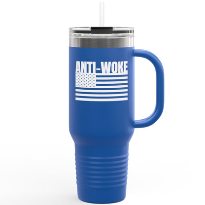 Anti Woke Insulated Travel Mug, 40oz