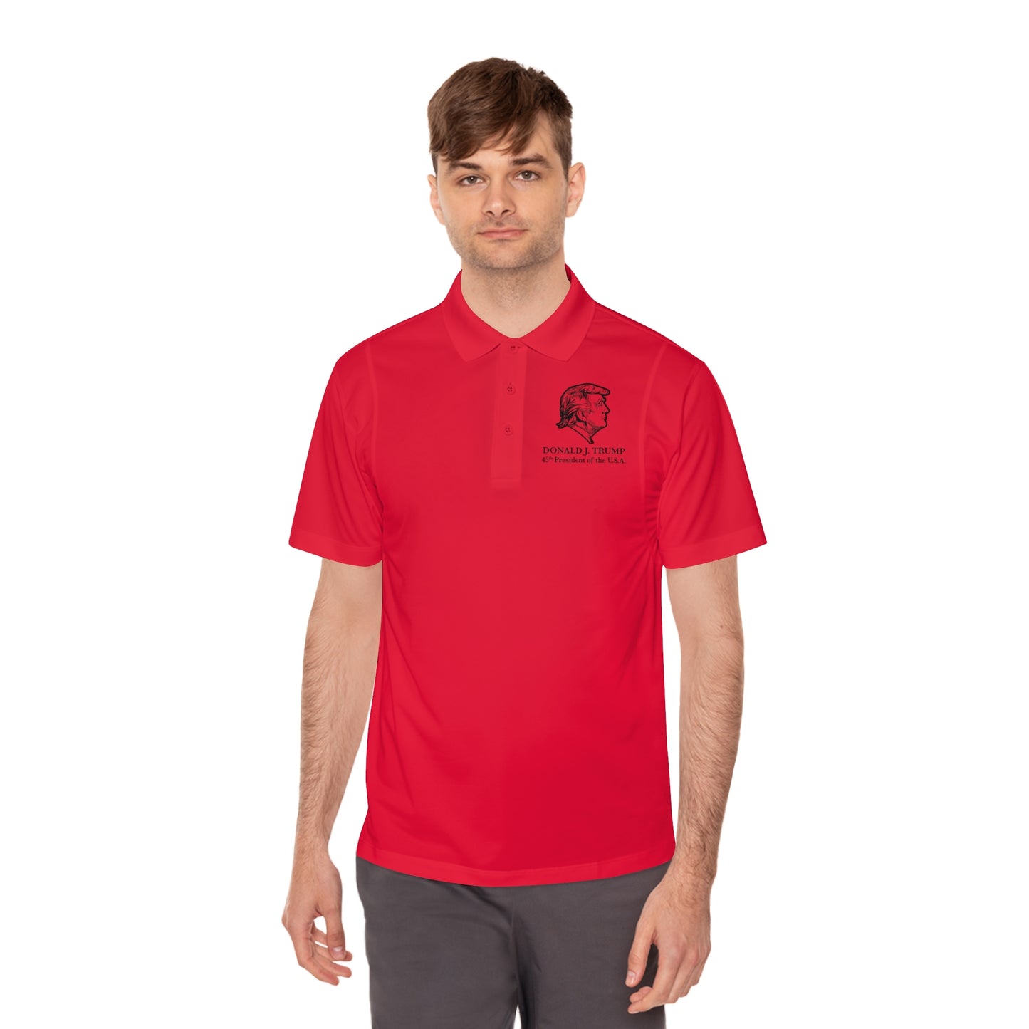 Trump Colorful Men's Sport Polo Shirt