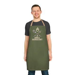 Grill Sergeant Apron — Military-Style BBQ Chef Apron