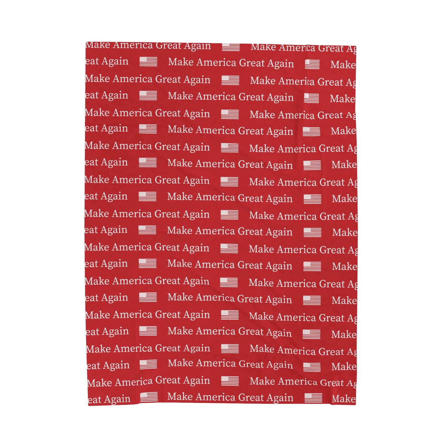 Make America Great Again Plush Blanket