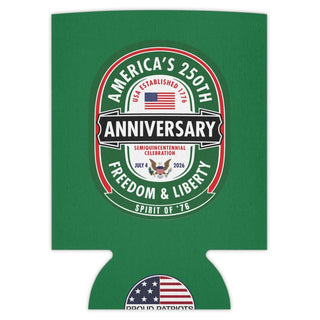 America’s 250th Green Beer Parody Koozie
