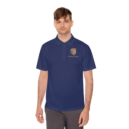 Trump Gold Men's Sport Polo Shirt