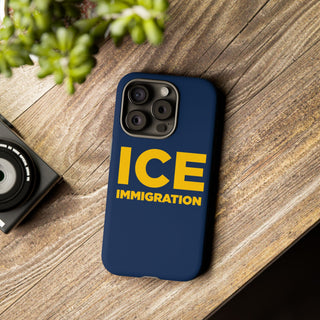 ICE Immigration Hard Shell Tough Phone Case
