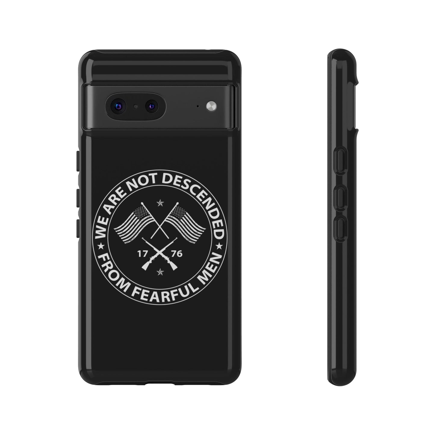 We Are Not Descended From Fearful Men Hard Shell Tough Phone Case