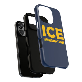 ICE Immigration Hard Shell Tough Phone Case