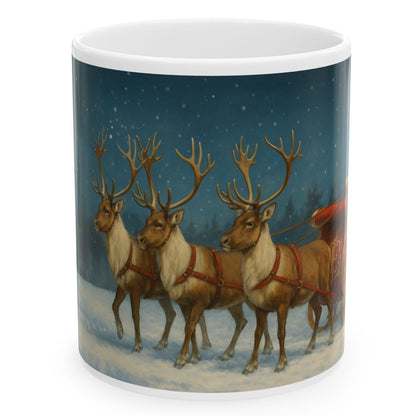 North Pole "Under New Management" Trump Santa 11oz Ceramic Mug