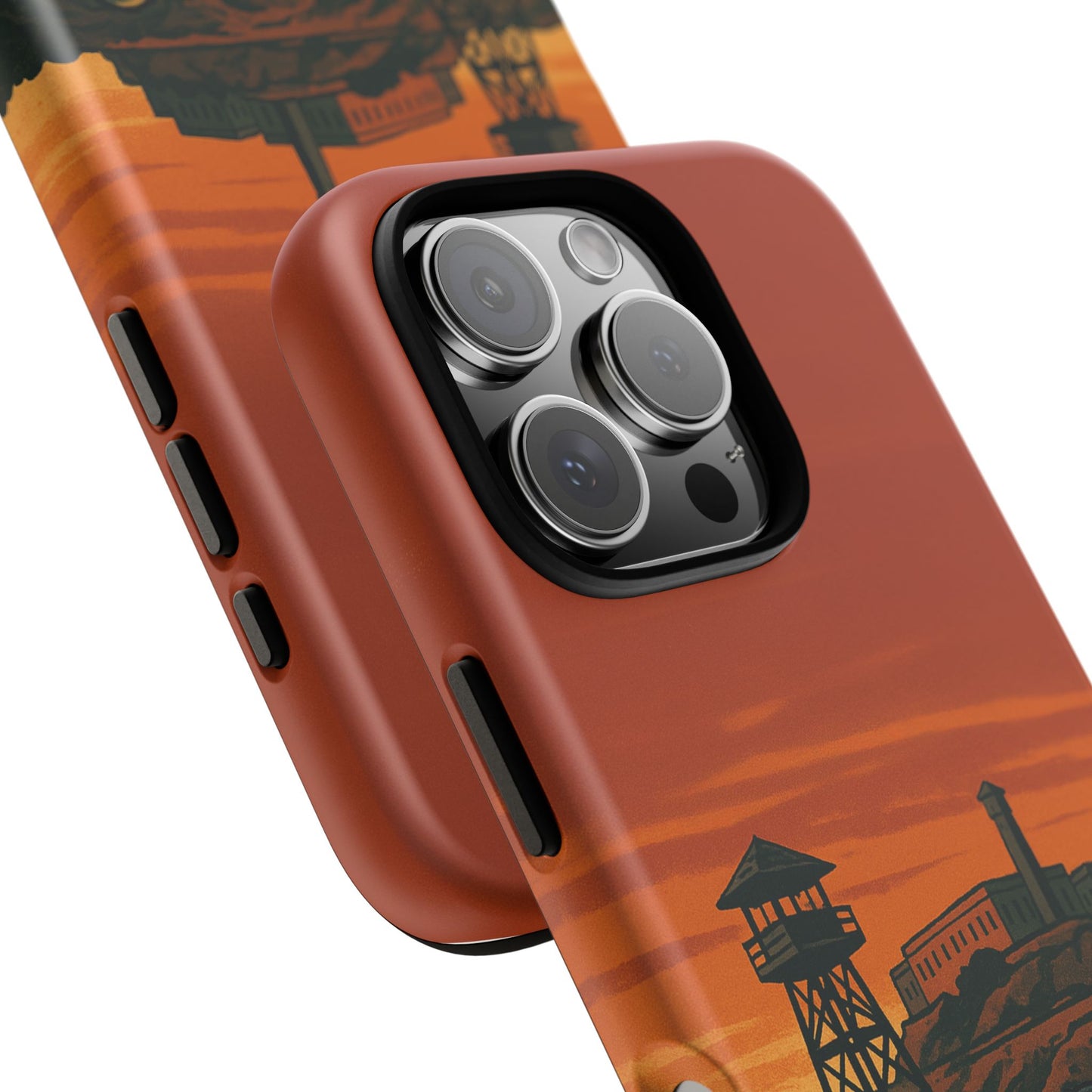 Alligator Alcatraz Hard Shell Tough Phone Case